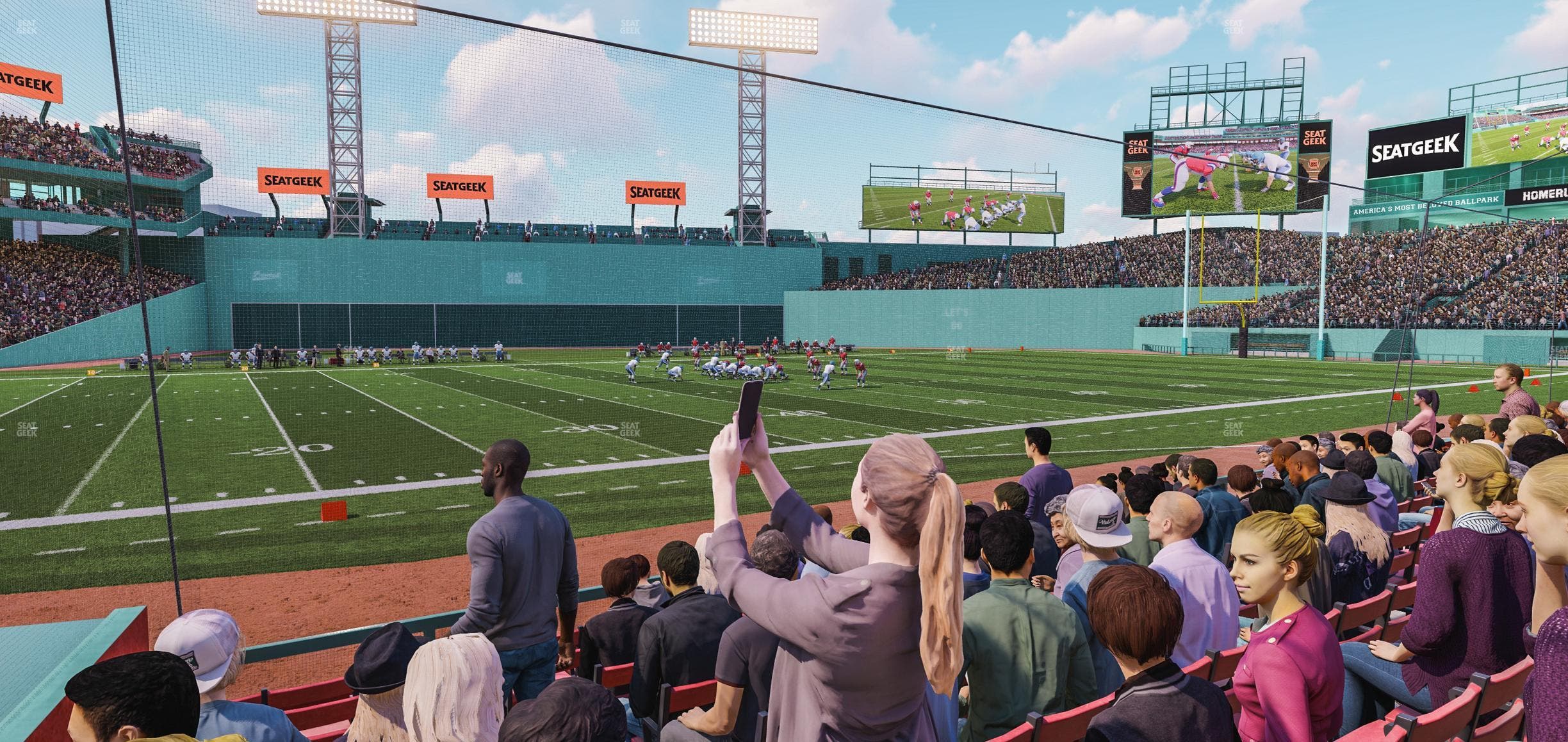 Fenway Park - Section Field Box 21 Seat View