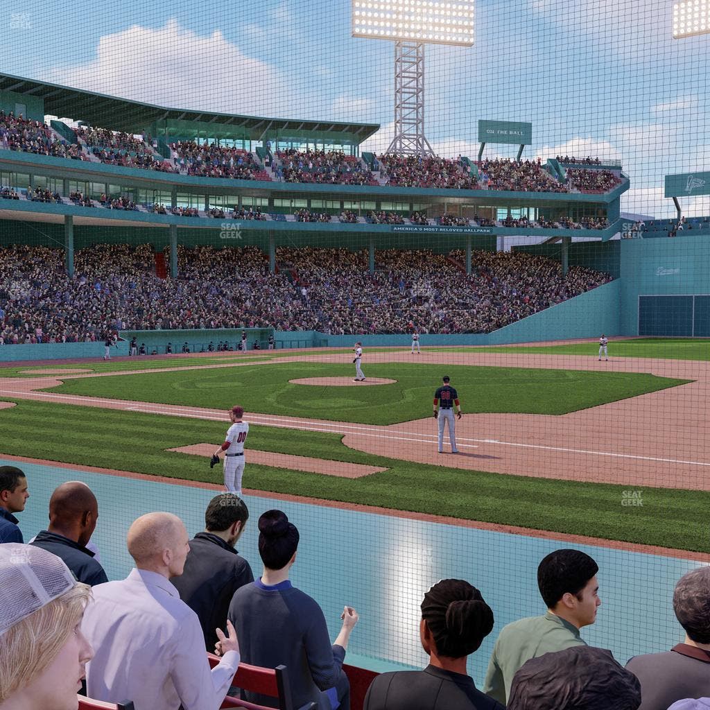 Fenway Park - Section Field Box 21 Seat View