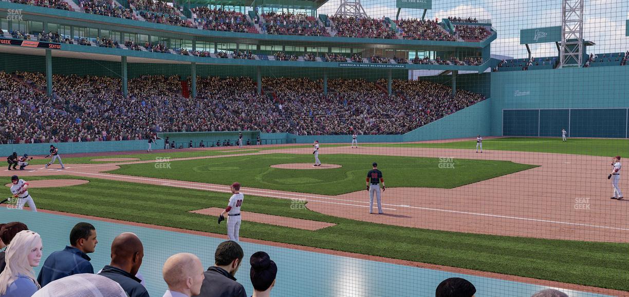 Fenway Park - Section Field Box 21 Seat View
