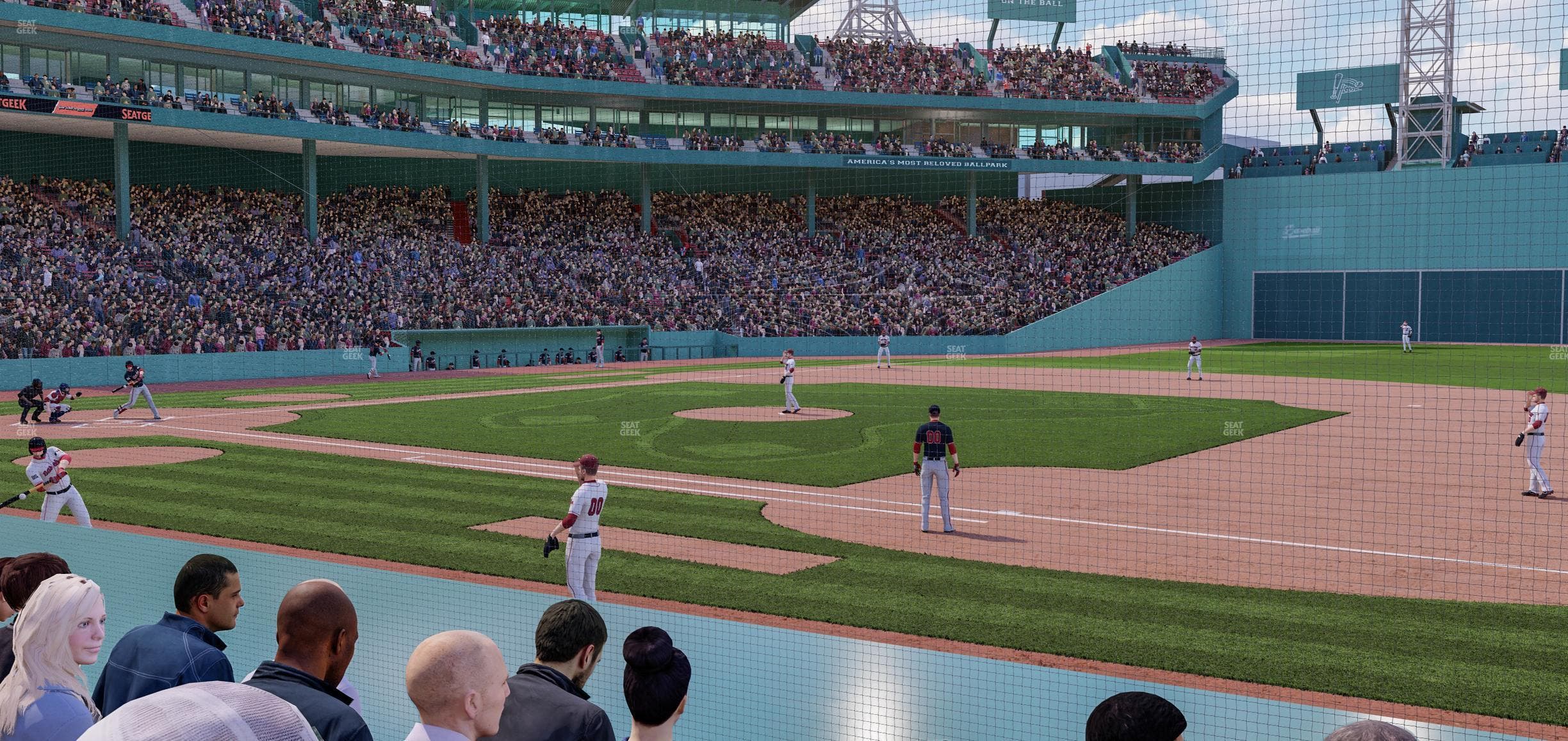Fenway Park - Section Field Box 21 Seat View