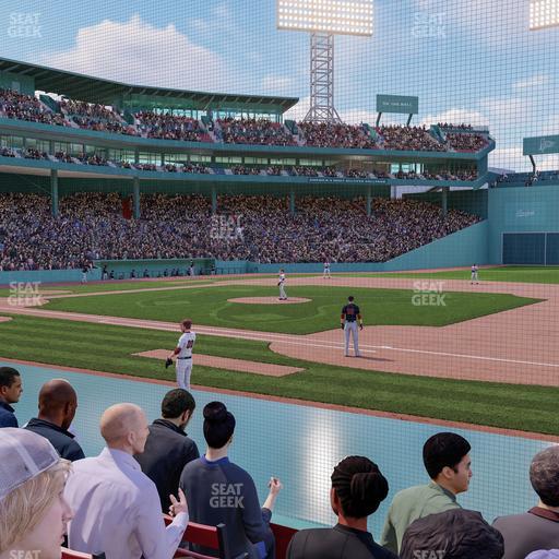Fenway Park - Section Field Box 21 Seat View