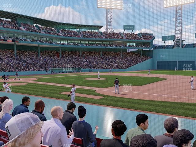 Fenway Park - Section Field Box 21 Seat View