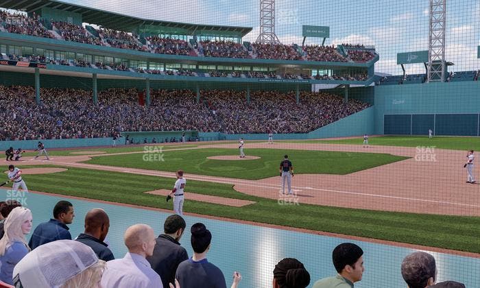 Fenway Park - Section Field Box 21 Seat View