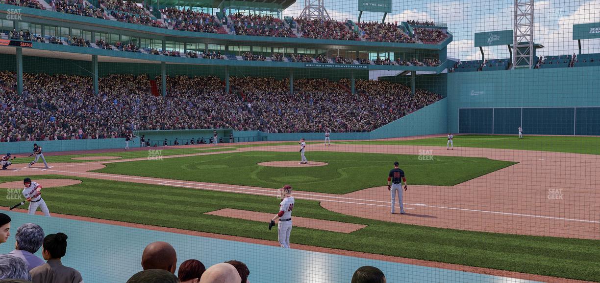 Fenway Park - Section Field Box 22 Seat View