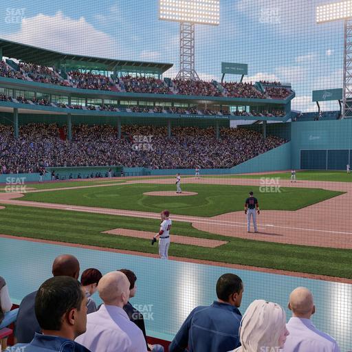 Fenway Park - Section Field Box 22 Seat View