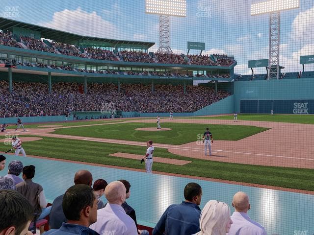 Fenway Park - Section Field Box 22 Seat View