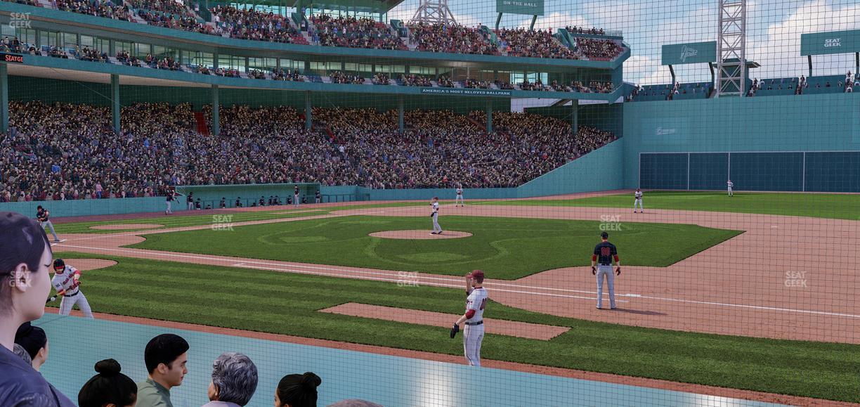 Fenway Park - Section Field Box 23 Seat View