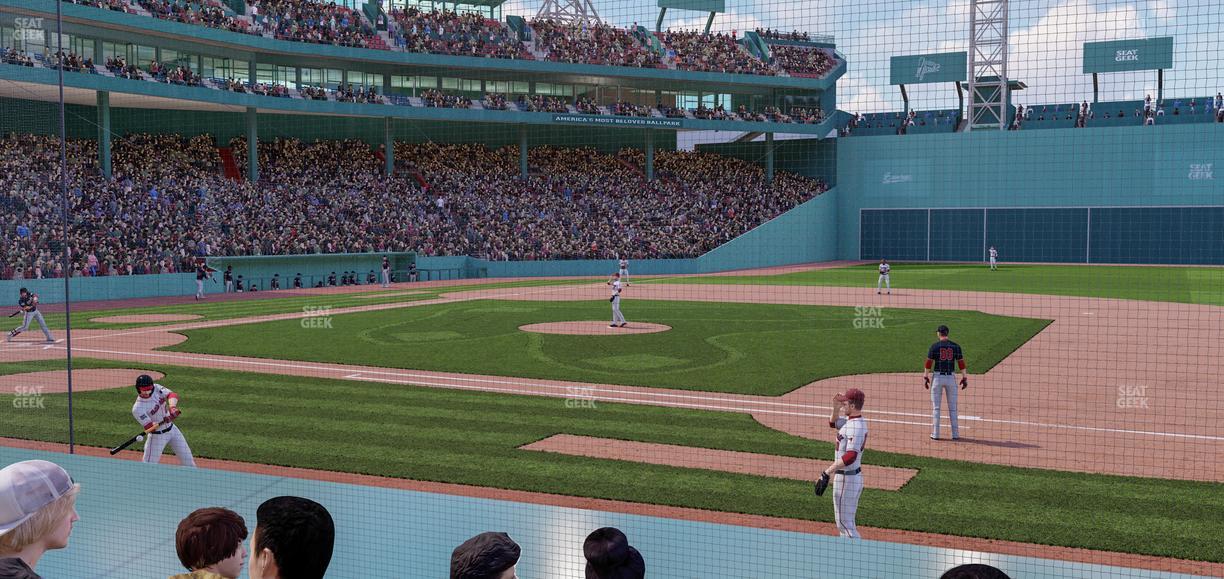 Fenway Park - Section Field Box 24 Seat View