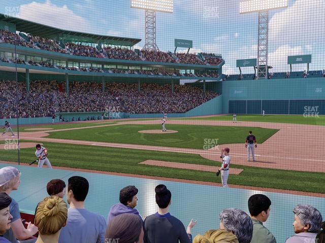 Fenway Park - Section Field Box 24 Seat View