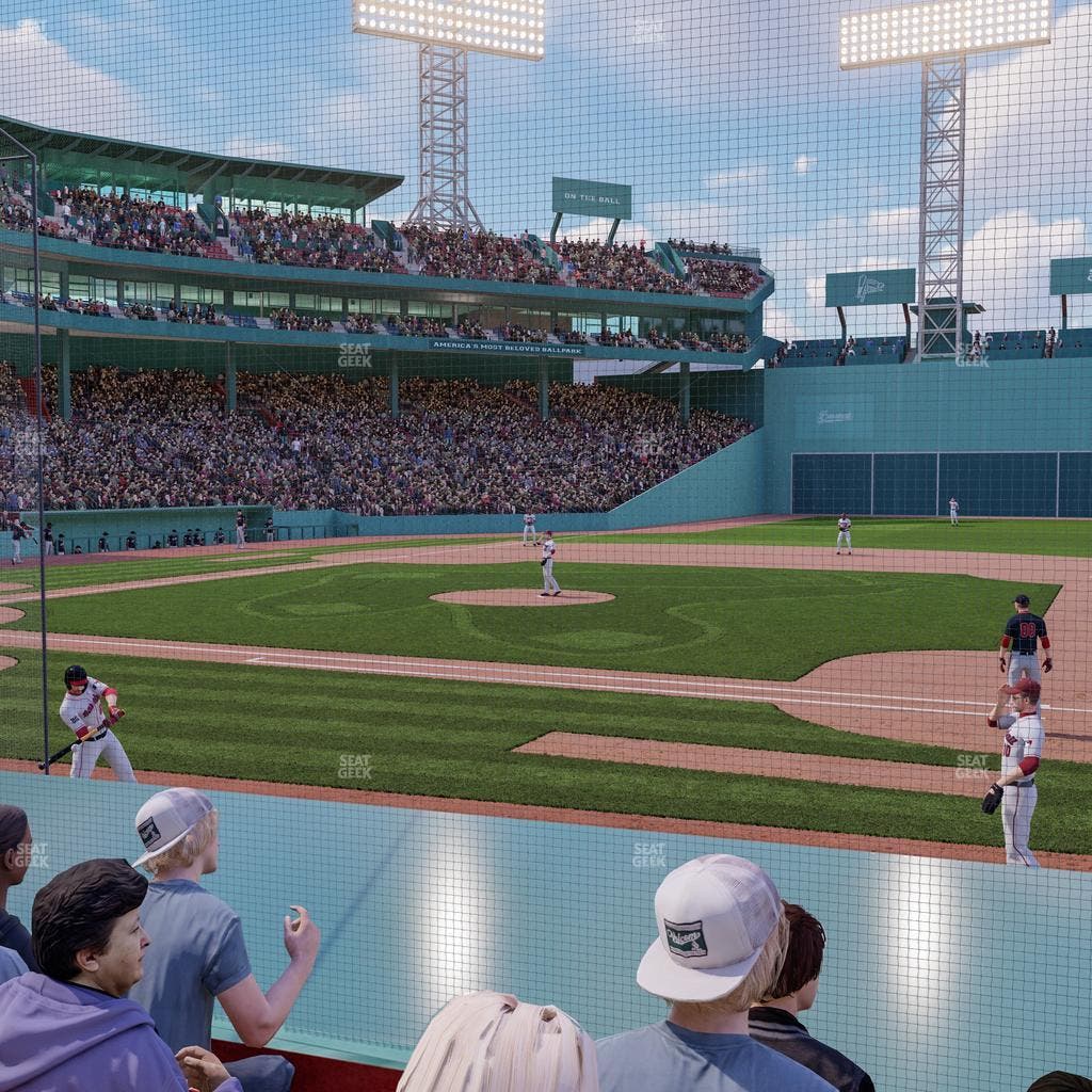 Fenway Park - Section Field Box 25 Seat View