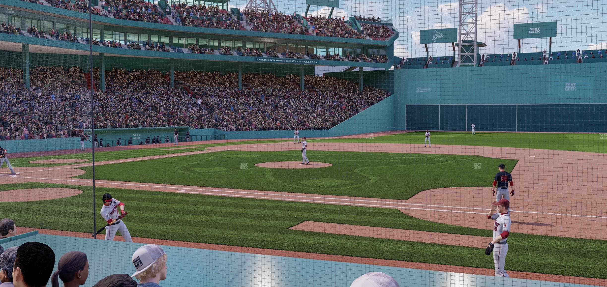 Fenway Park - Section Field Box 25 Seat View