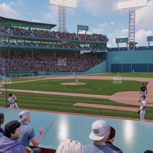 Fenway Park - Section Field Box 25 Seat View
