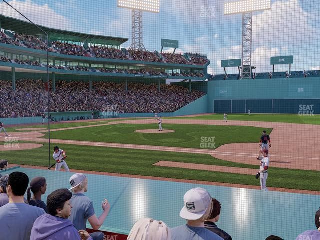 Fenway Park - Section Field Box 25 Seat View