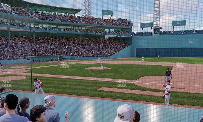 Fenway Park - Section Field Box 25 Seat View