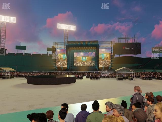 Fenway Park - Section Field Box 25 Seat View