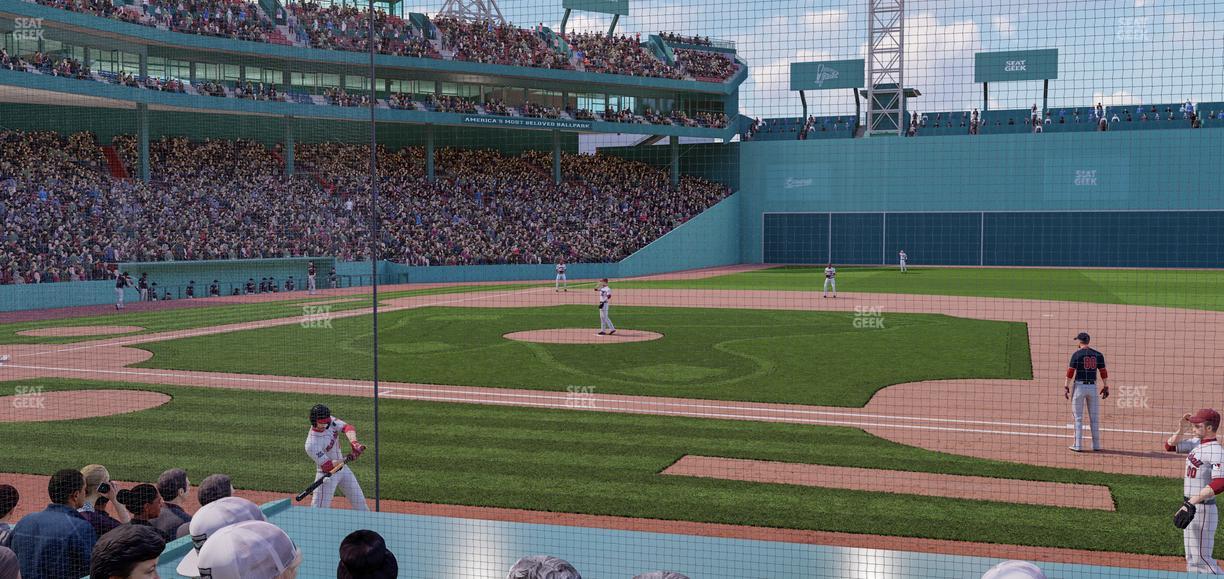 Fenway Park - Section Field Box 26 Seat View