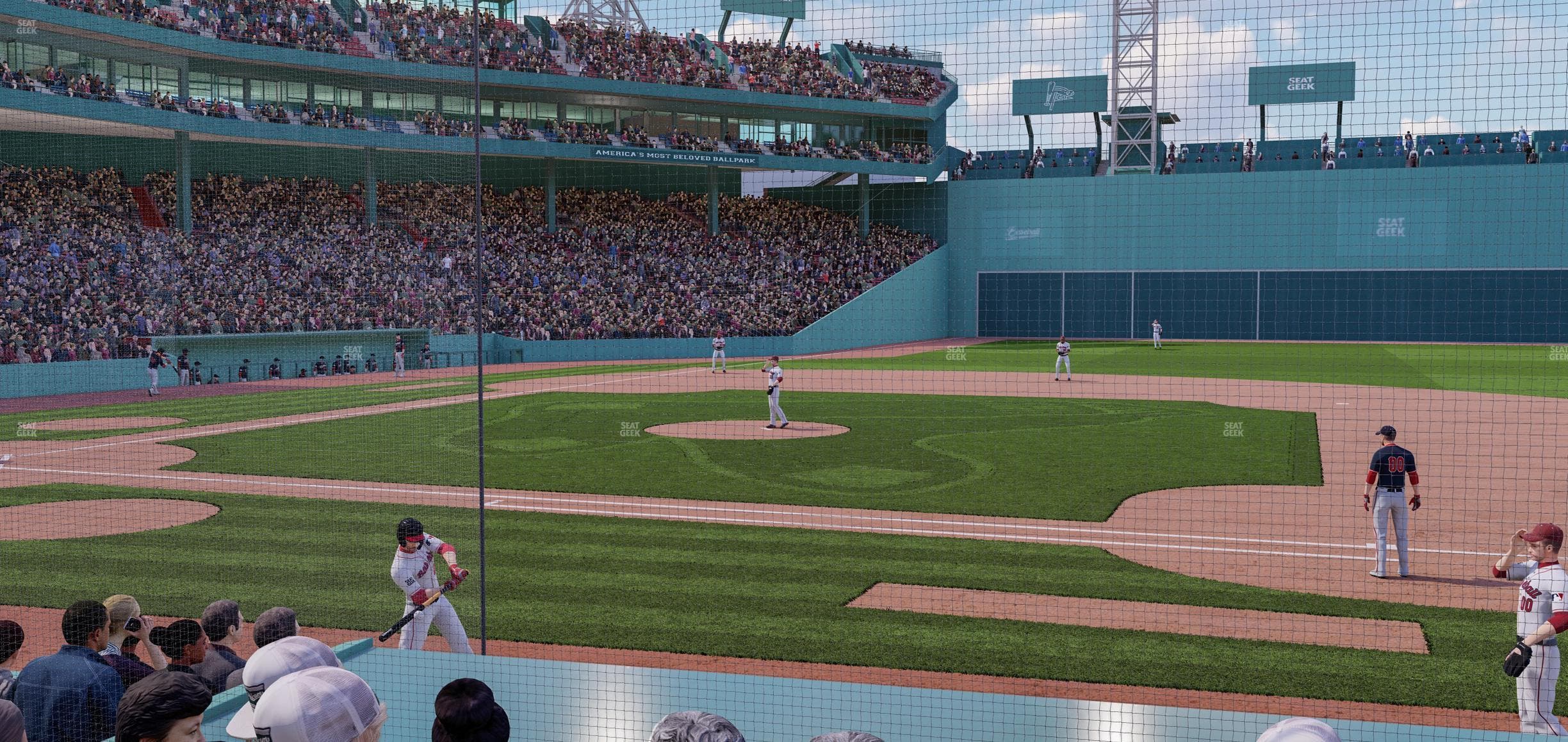 Fenway Park - Section Field Box 26 Seat View