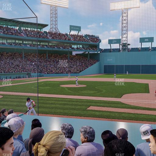 Fenway Park - Section Field Box 26 Seat View