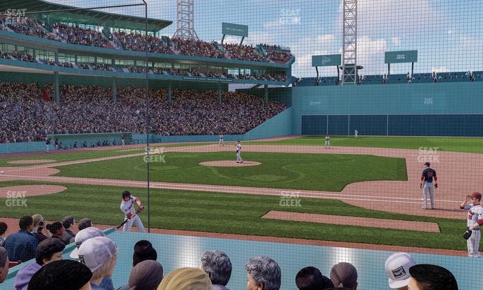 Fenway Park - Section Field Box 26 Seat View