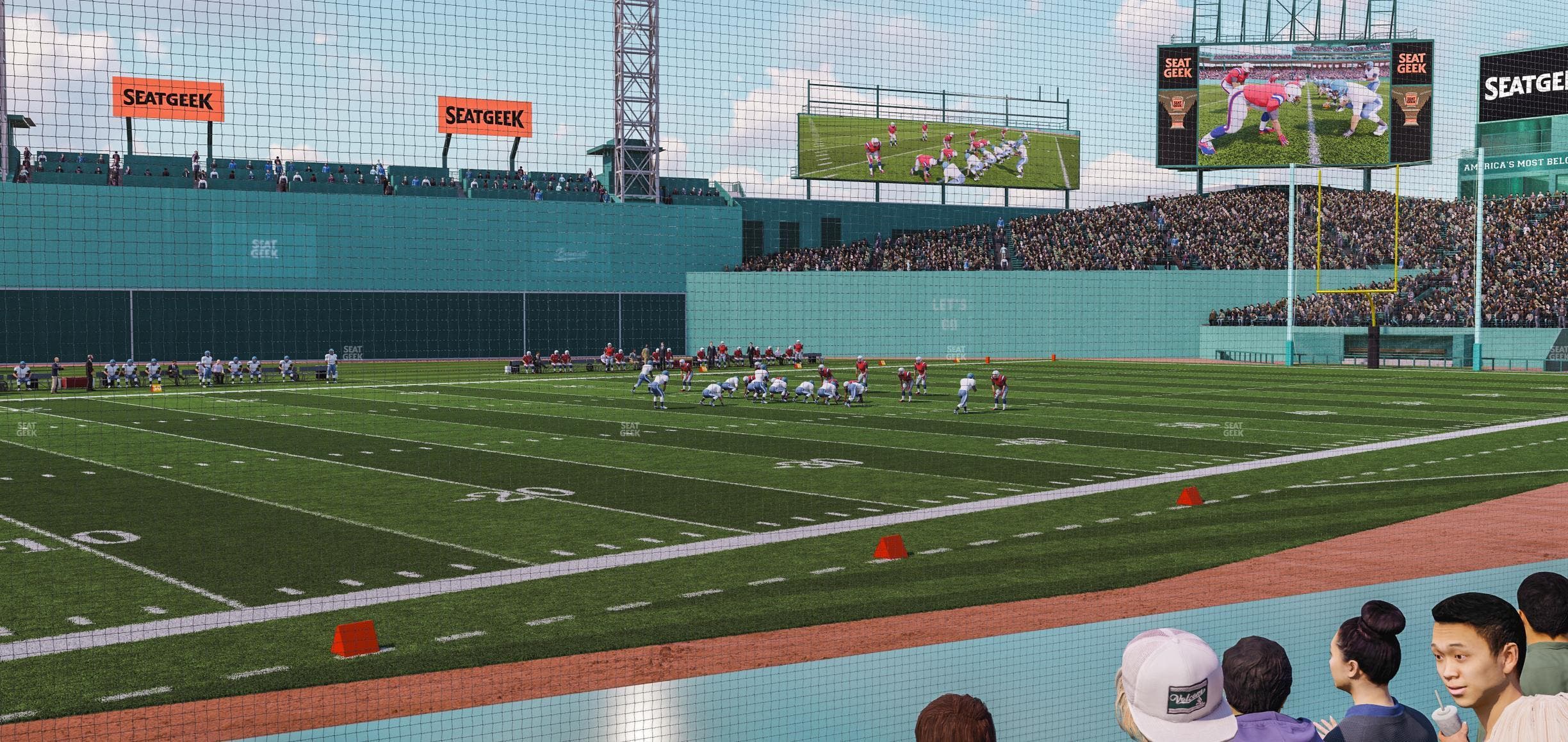 Fenway Park - Section Field Box 26 Seat View