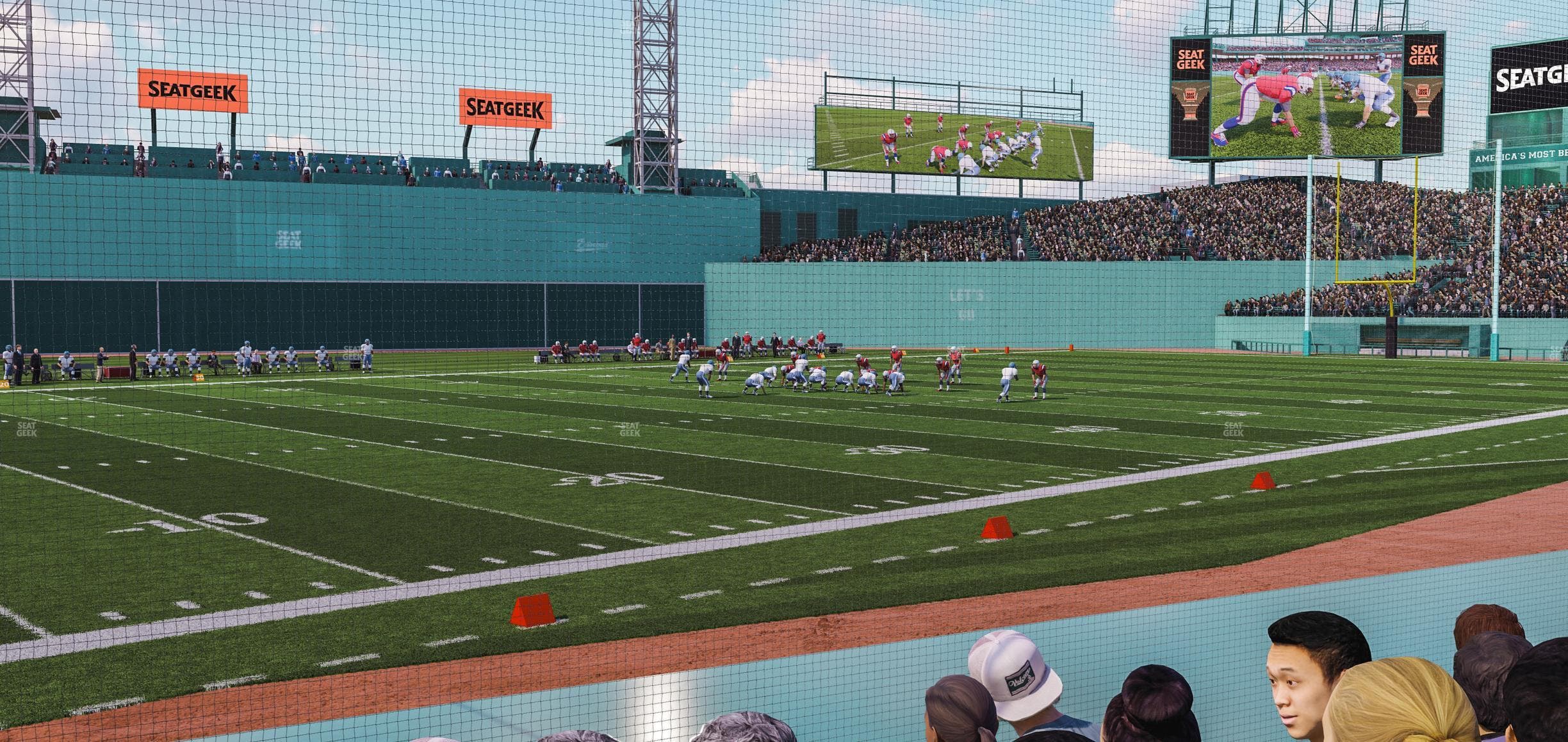 Fenway Park - Section Field Box 27 Seat View