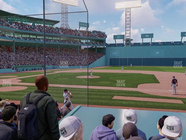 Fenway Park - Section Field Box 27 Seat View
