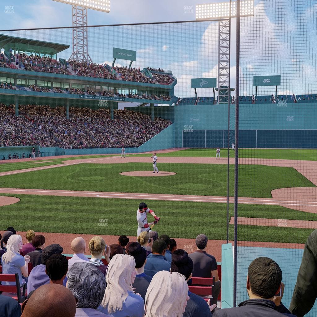 Fenway Park - Section Field Box 28 Seat View