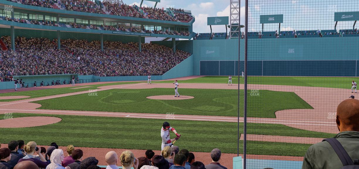 Fenway Park - Section Field Box 28 Seat View