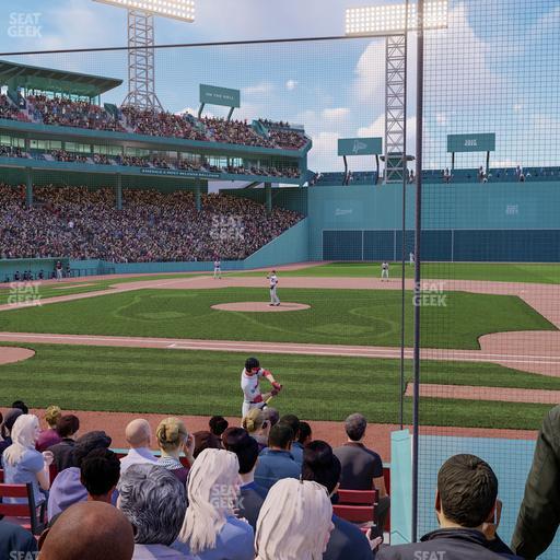 Fenway Park - Section Field Box 28 Seat View
