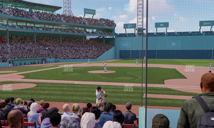 Fenway Park - Section Field Box 28 Seat View