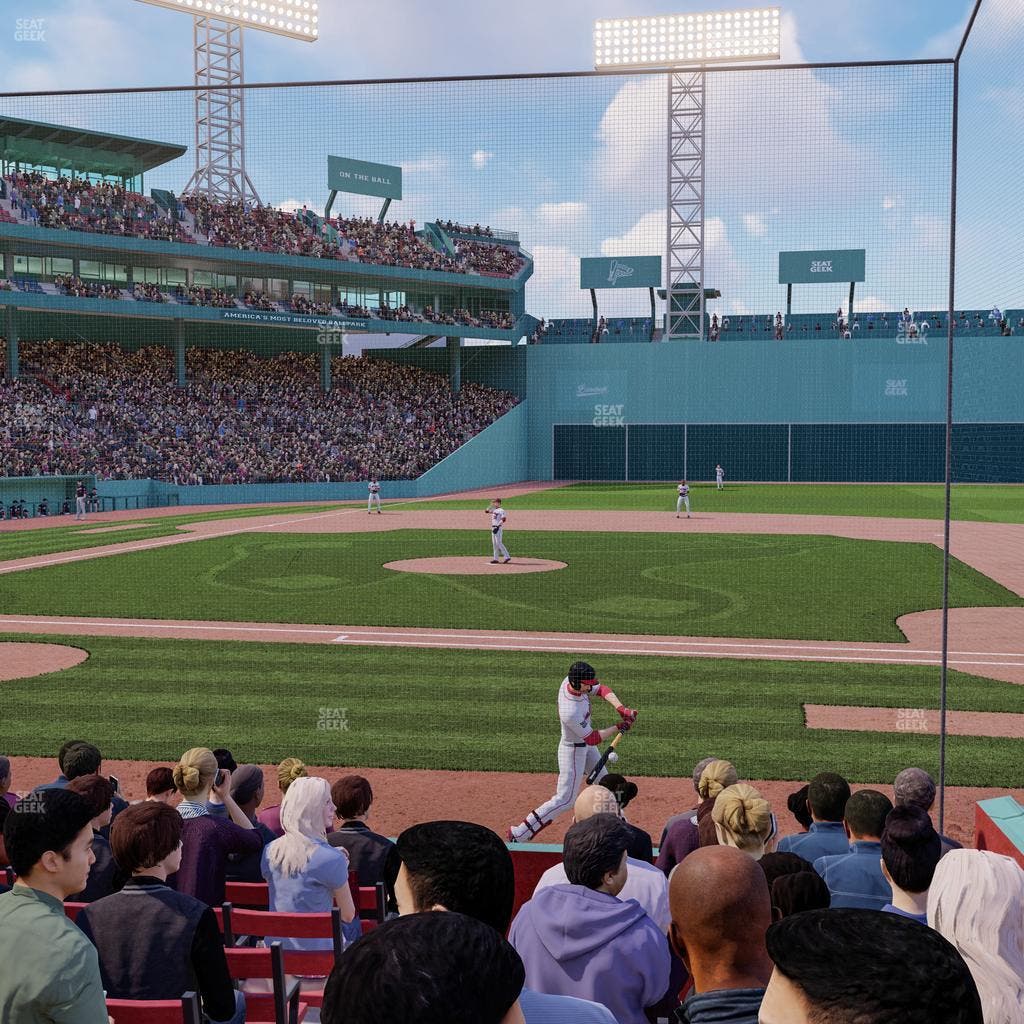 Fenway Park - Section Field Box 29 Seat View