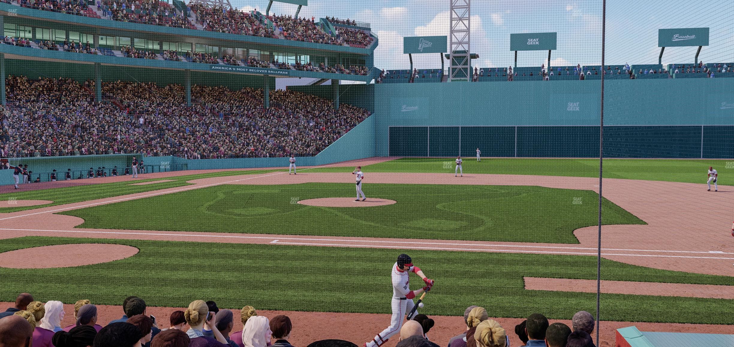 Fenway Park - Section Field Box 29 Seat View