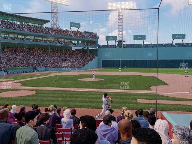 Fenway Park - Section Field Box 29 Seat View