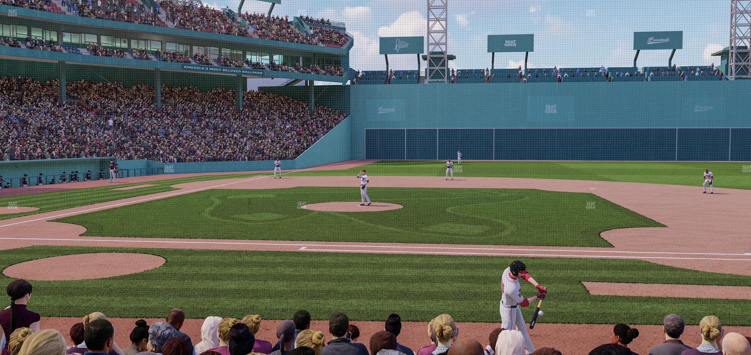 Fenway Park - Section Field Box 30 Seat View