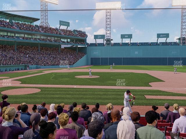 Fenway Park - Section Field Box 30 Seat View