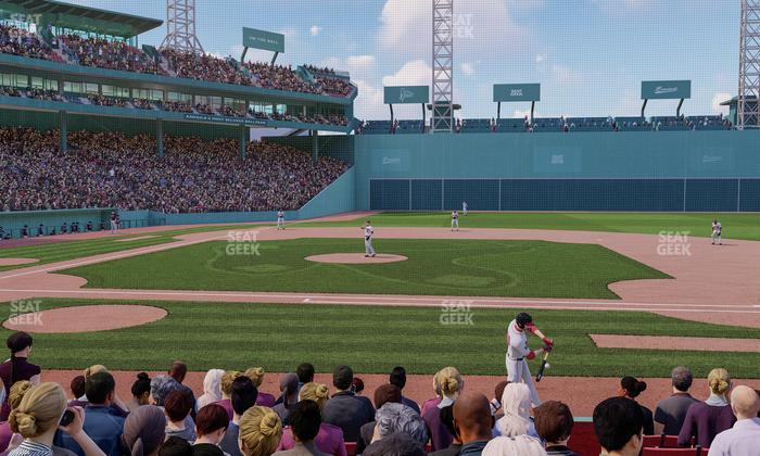 Fenway Park - Section Field Box 30 Seat View