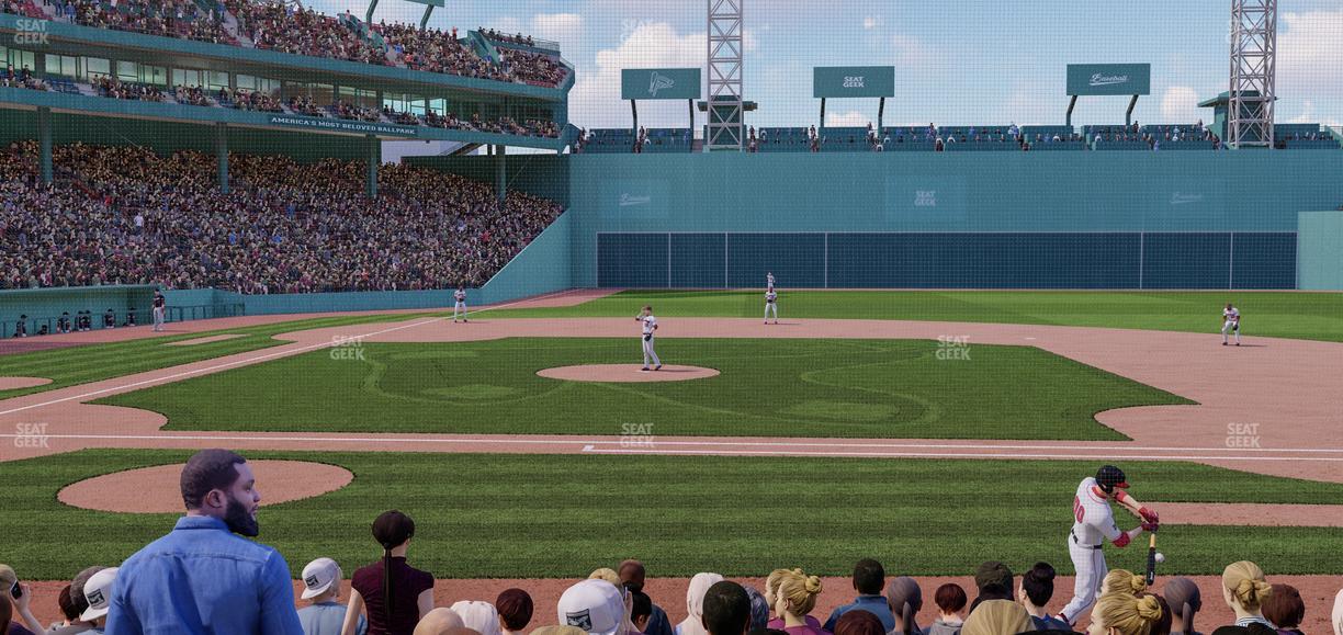 Fenway Park - Section Field Box 31 Seat View