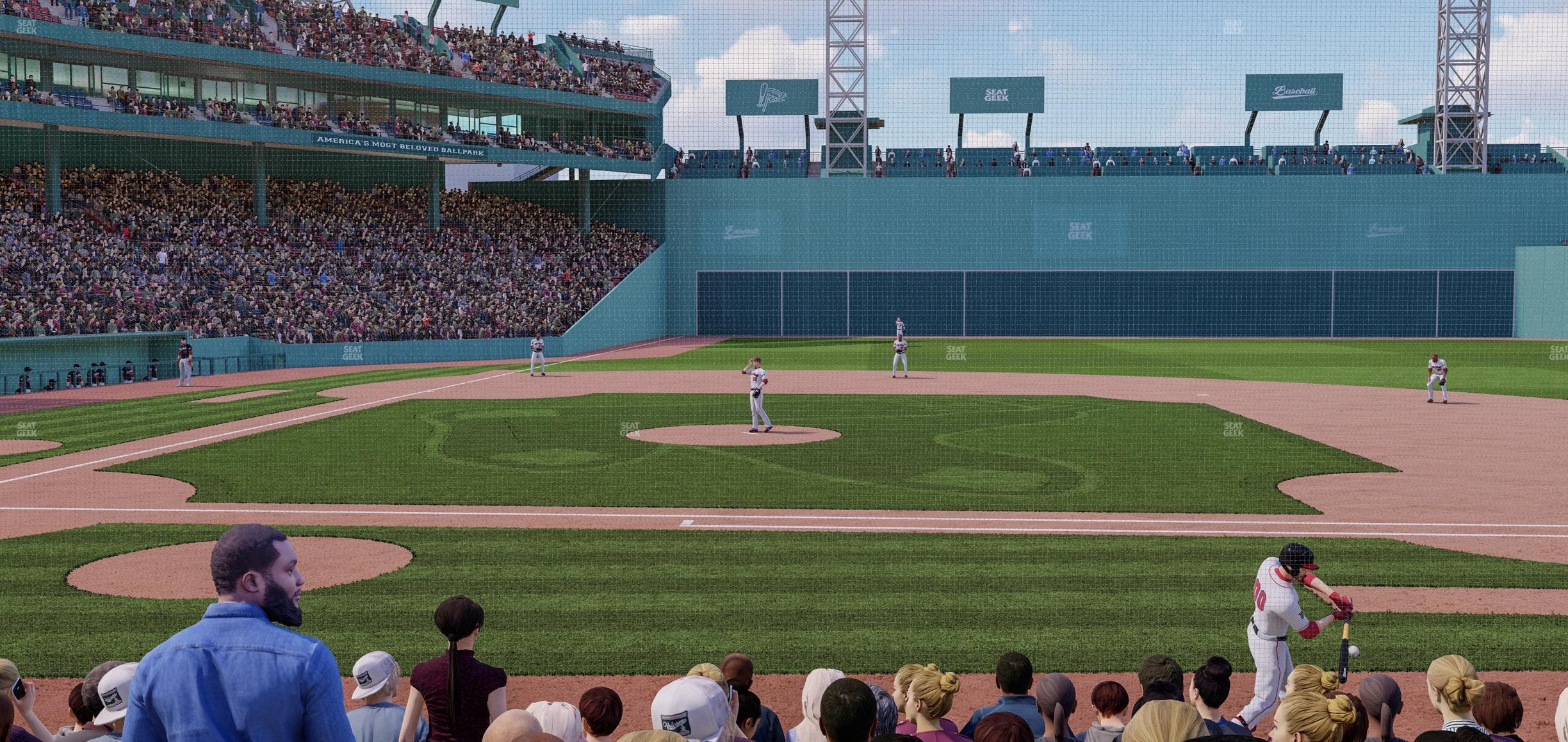 Fenway Park - Section Field Box 31 Seat View
