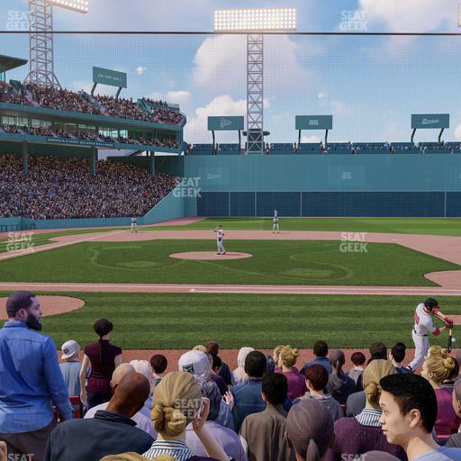Fenway Park - Section Field Box 31 Seat View