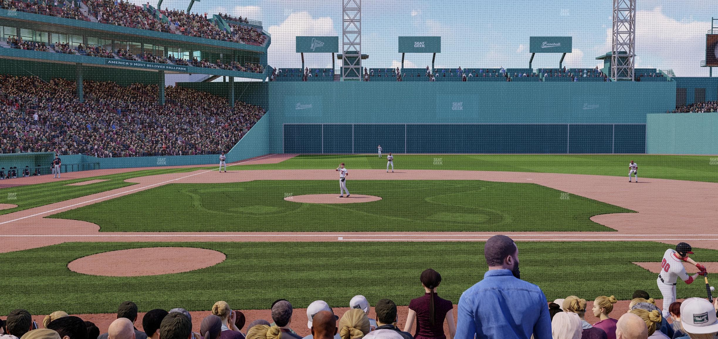 Fenway Park - Section Field Box 32 Seat View