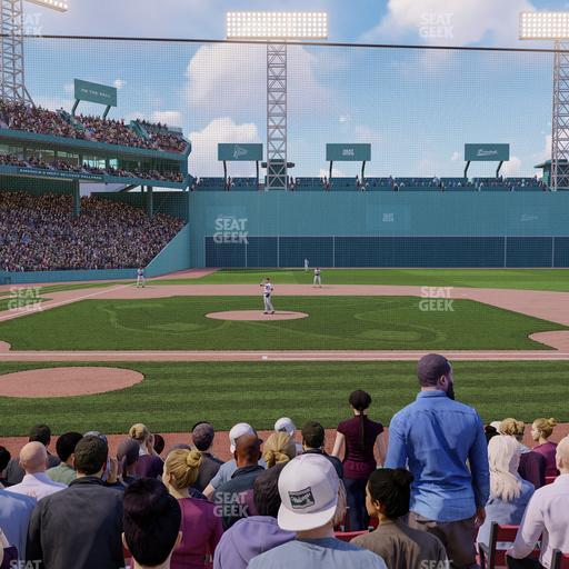 Fenway Park - Section Field Box 32 Seat View