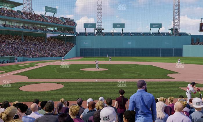 Fenway Park - Section Field Box 32 Seat View