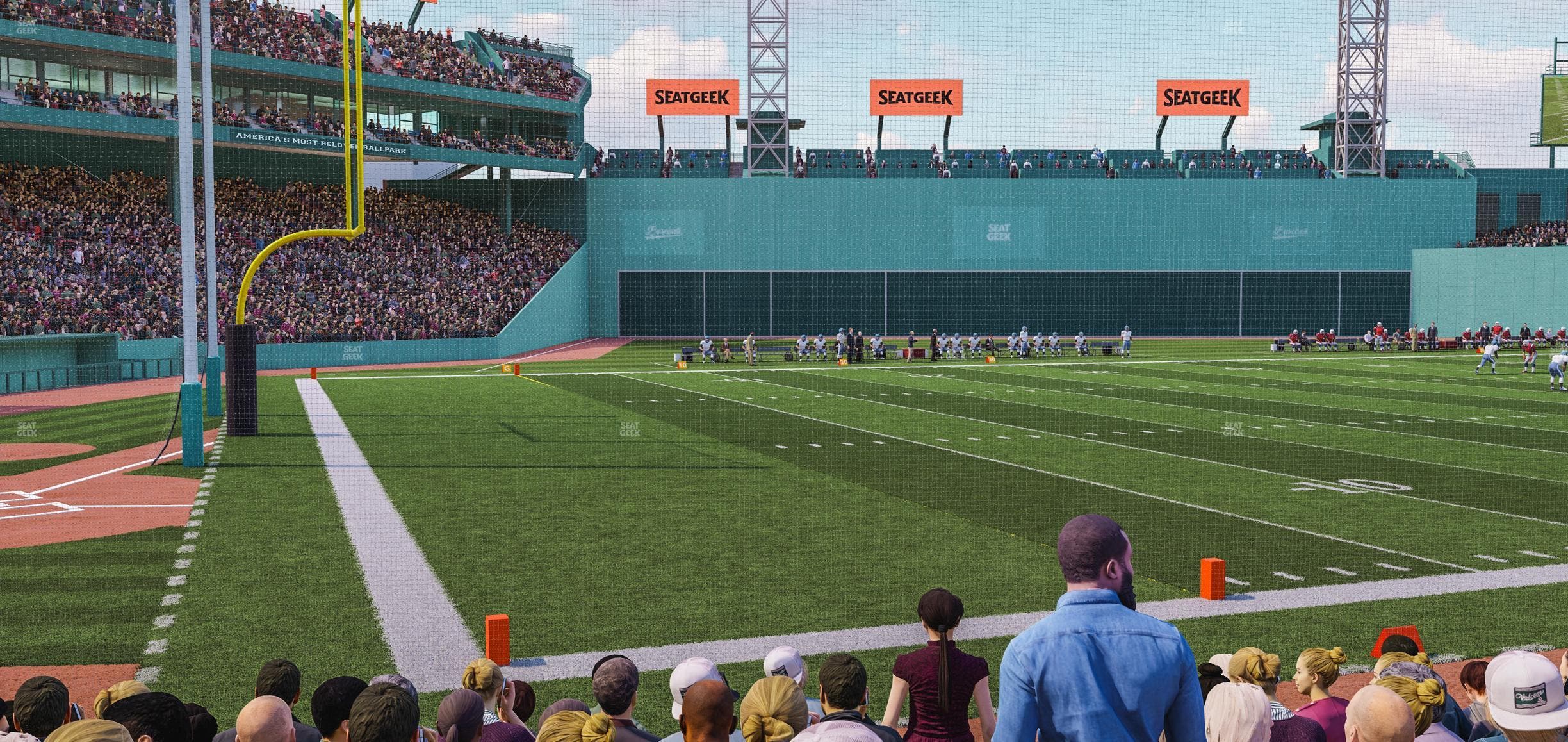 Fenway Park - Section Field Box 32 Seat View