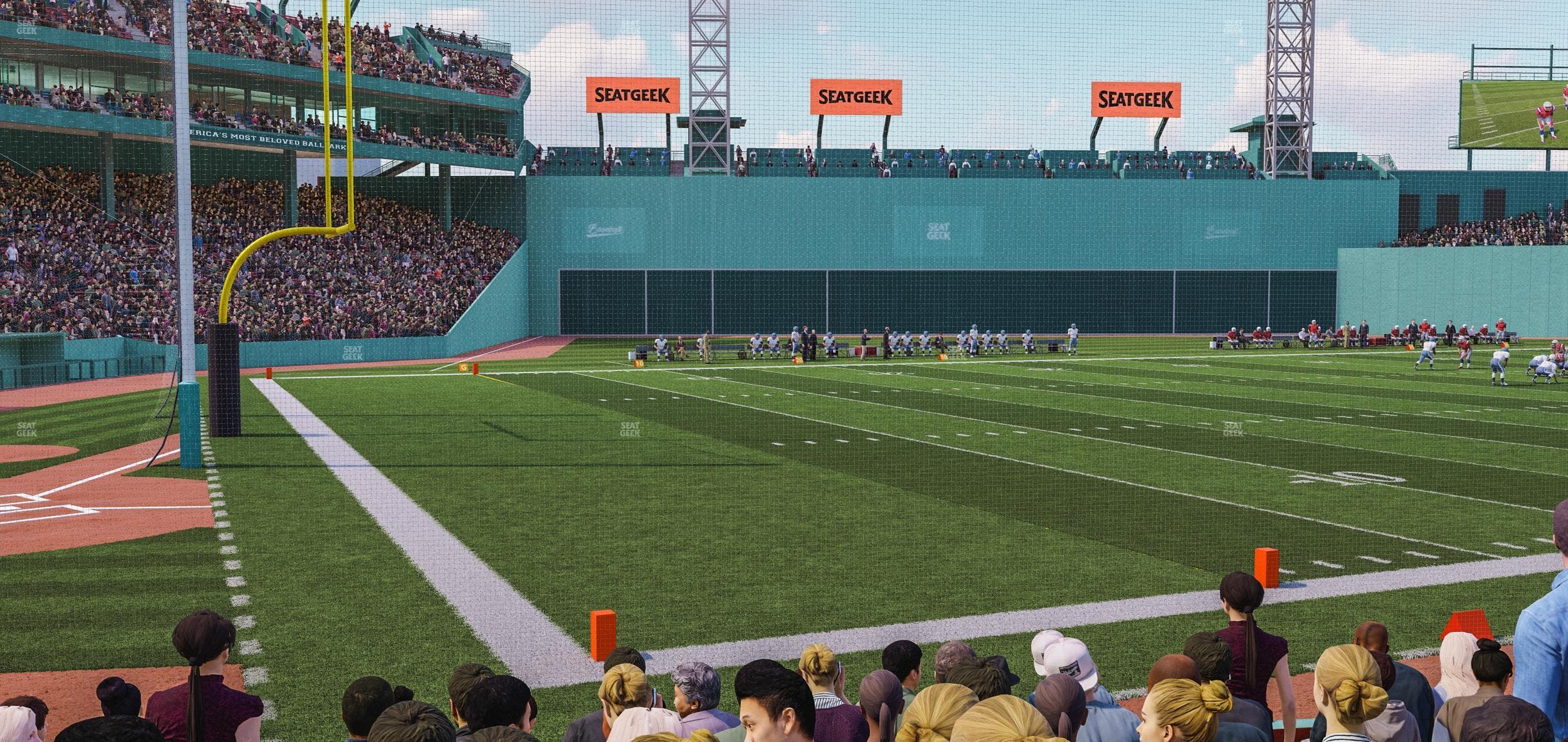 Fenway Park - Section Field Box 33 Seat View