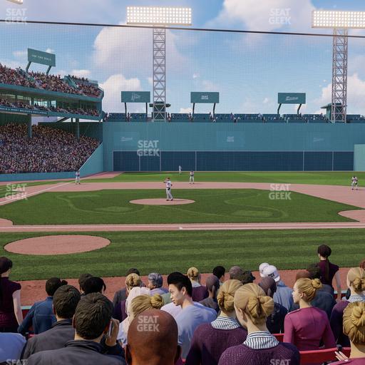 Fenway Park - Section Field Box 33 Seat View