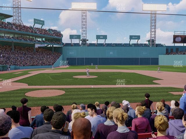 Fenway Park - Section Field Box 33 Seat View