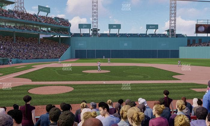 Fenway Park - Section Field Box 33 Seat View