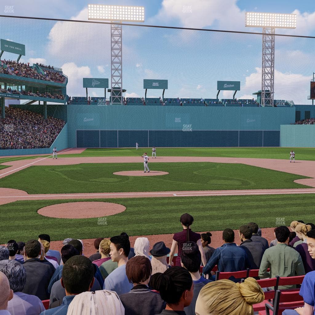 Fenway Park - Section Field Box 34 Seat View