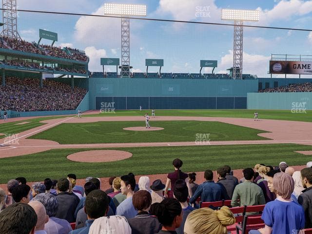 Fenway Park - Section Field Box 34 Seat View
