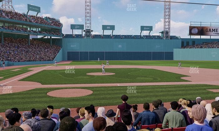 Fenway Park - Section Field Box 34 Seat View